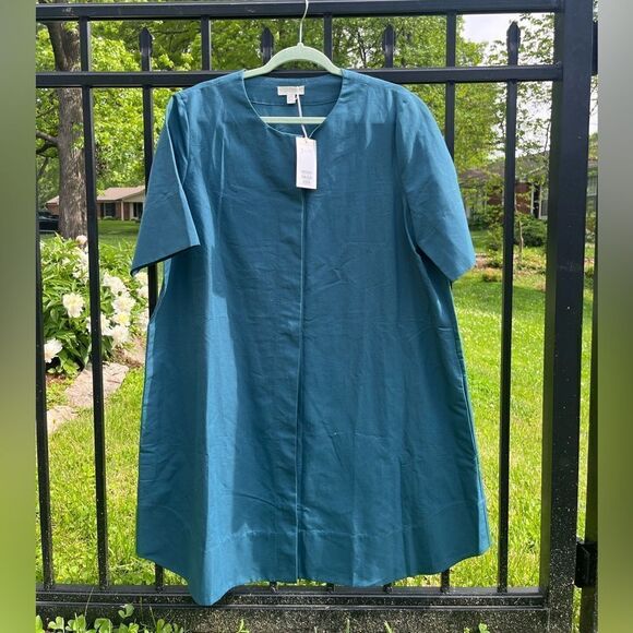 COS Linen Cotton Tunic Dress NWT - Picture 1 of 9